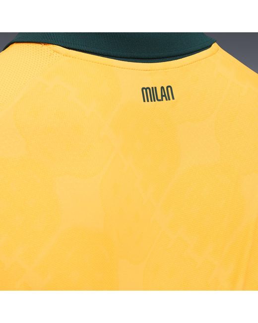 PUMA Ac Milan 25/26 Authentic Ausweichtrikot Herren, Sport, Sunny/Dark Myrtle in Yellow für Herren