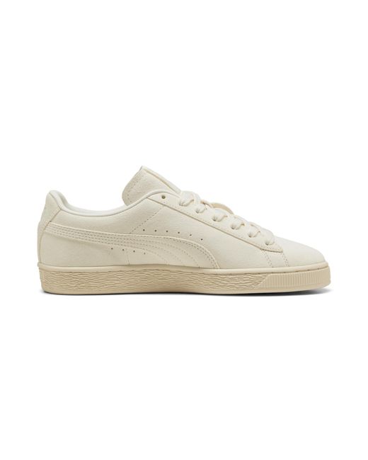 PUMA White Charles F. Stead Suede Sneakers