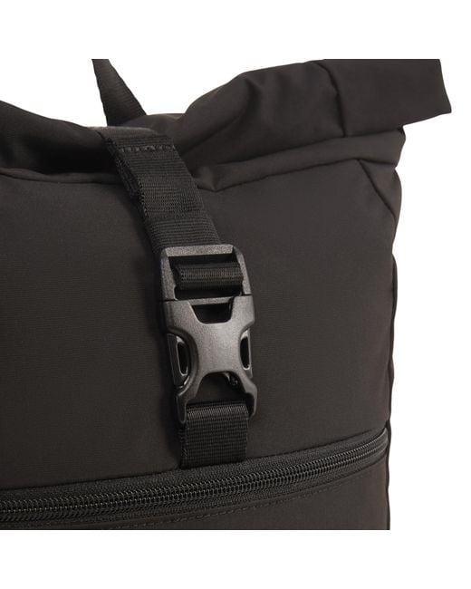 PUMA Black Base Small 12L Rolltop Backpack