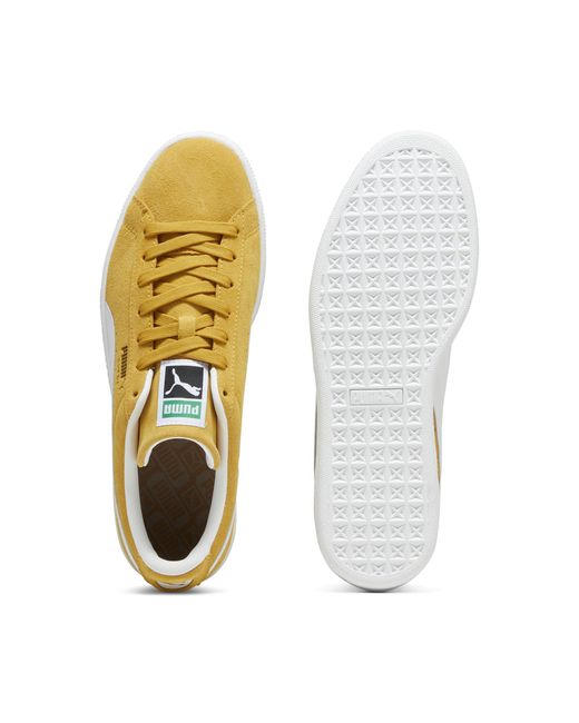 PUMA Yellow Suede Classic Sneakers