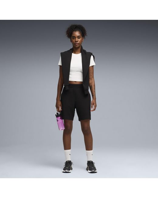 PUMA Black Cloudspun 7" Shorts