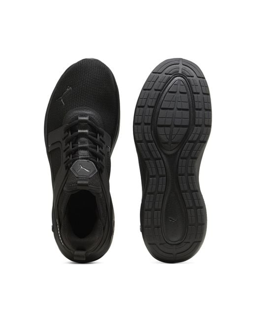 PUMA Black Softride Enzo 6 Sneakers for men