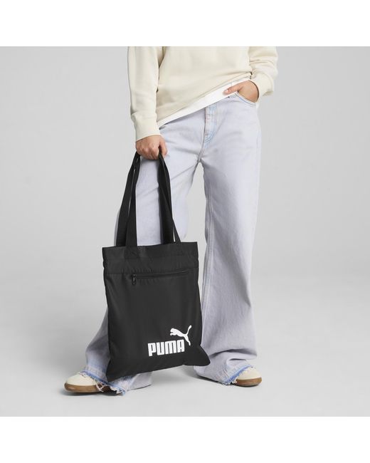 PUMA Black Phase Verstaubare Tote-Bag