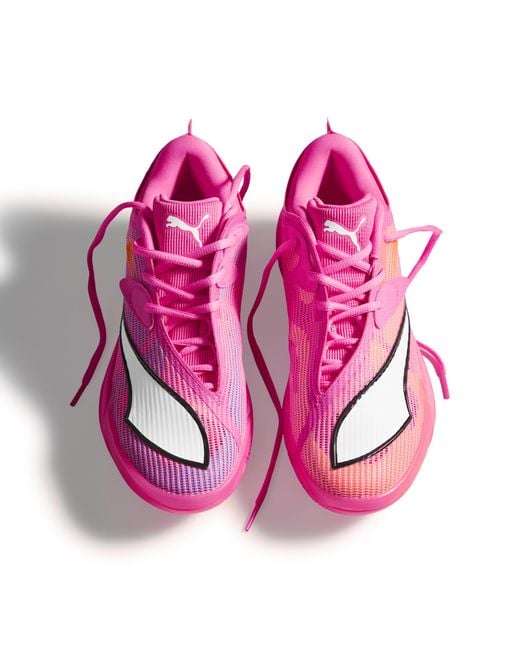 PUMA Pink All-Pro Nitro 2 Showtime Basketball Shoes