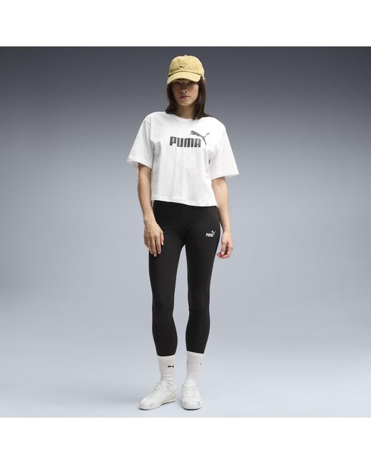 Legging À Petit Logo Essentials PUMA en coloris Black