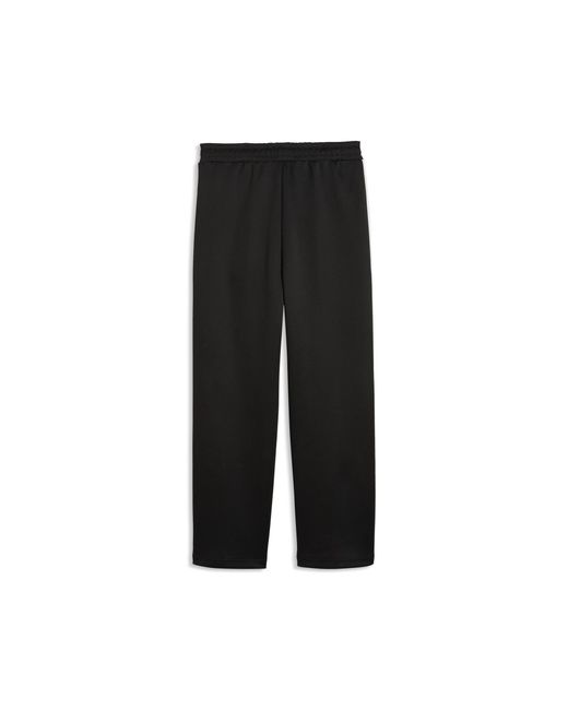 PUMA Black T7 Straight Track Pants
