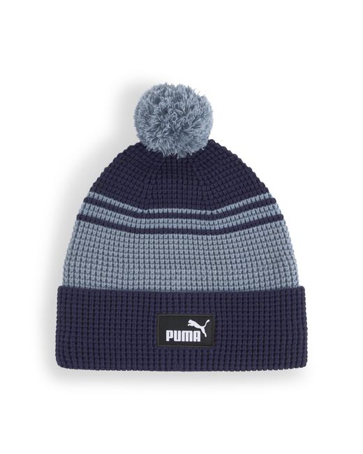 Gorro Beanie Con Pompón De Corona Media Essentials, Accesoiros, /Mix PUMA de color Blue