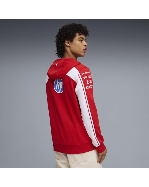 PUMA Red Scuderia Ferrari Hp Replica Hoodie