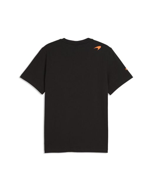 PUMA Black Mclaren Racing Oscar Piastri Driver T-shirt for men