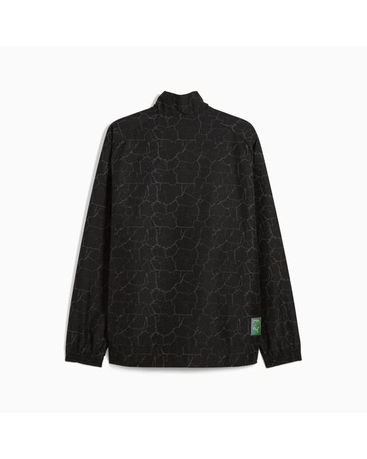 PUMA X Tmnt Tech Relaxed Trainingsjack in het Black voor heren