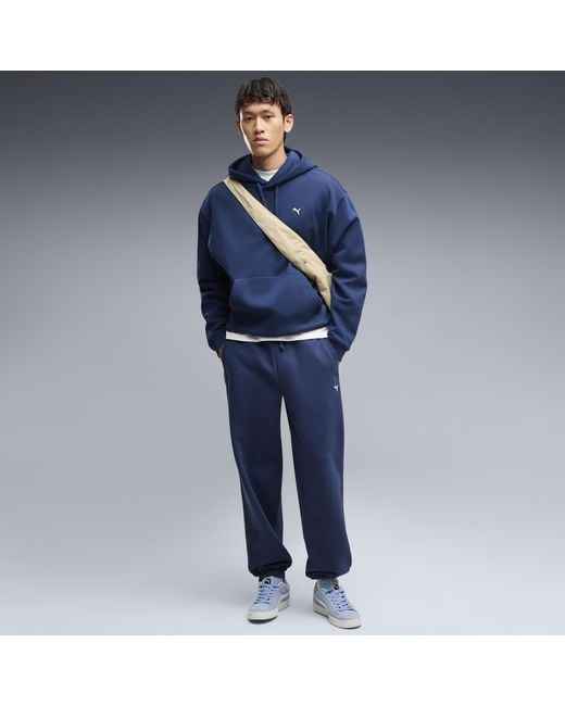 PUMA Blue Select Essentials Hoodie for men