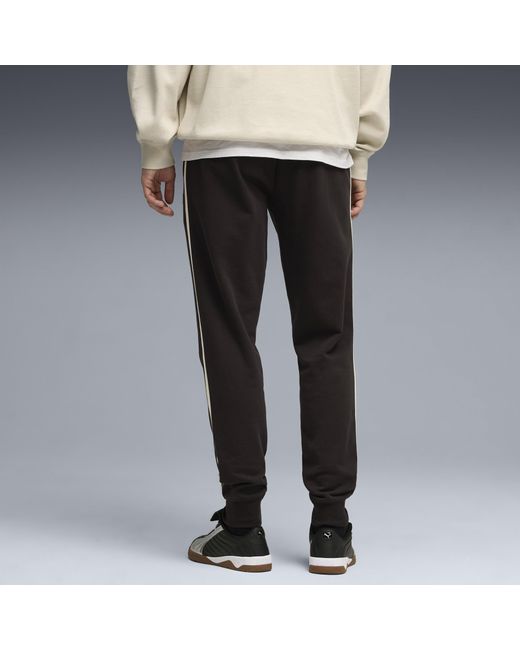 PUMA Black Elevated Essentials Sweatpants for men