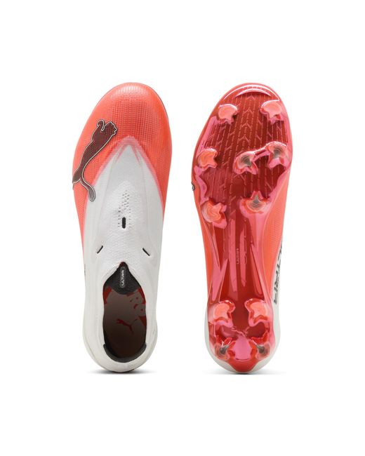 PUMA Pink Ultra Nitro 7 Ultimate Fg Laceless Football Boots