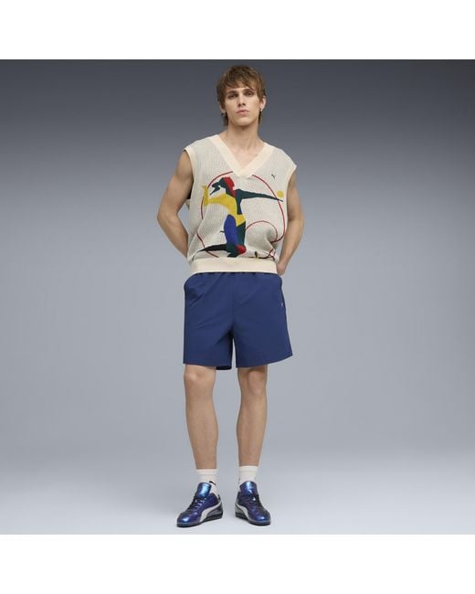 PUMA Mmq Shorts Herren, Persian in Blue für Herren