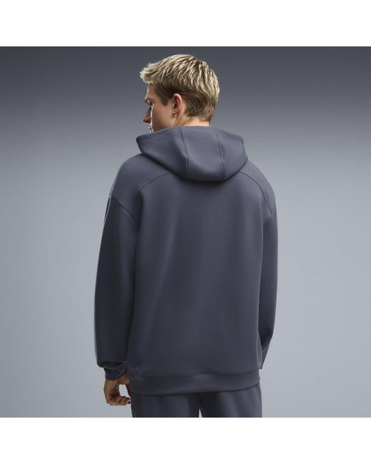PUMA Blue Cloudspun Hoodie for men