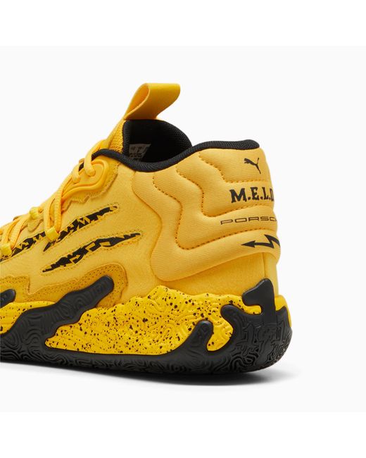 PUMA Yellow Mb.03 Porsche Legacy Basketball Shoes
