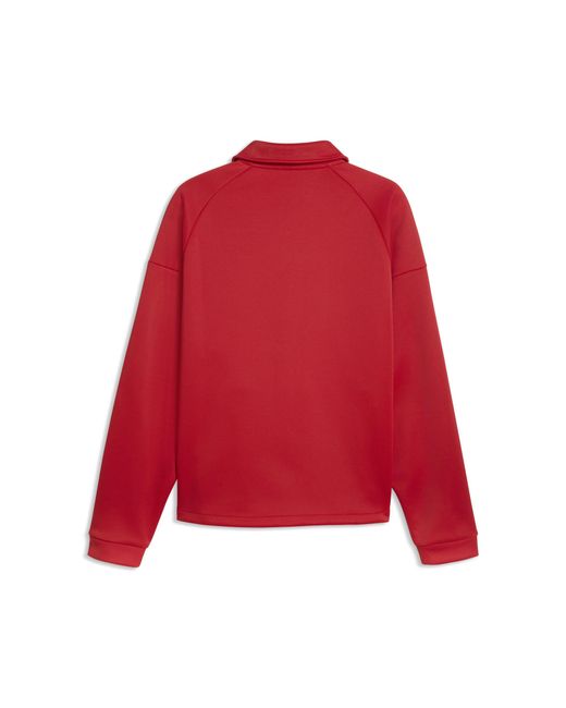 PUMA Red Ferrari T7 Track Jacket for men