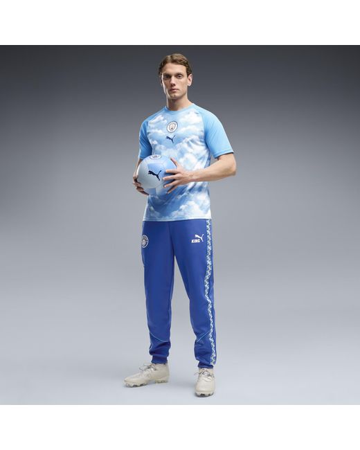 PUMA Blue Manchester City Warmup Jersey for men