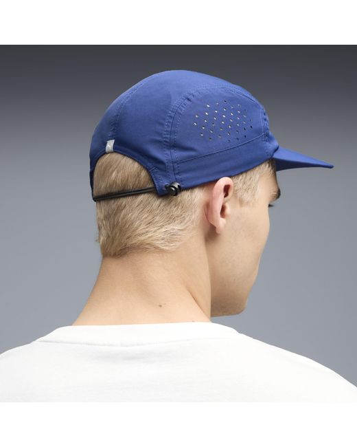 PUMA Blue Manchester City 5-Panel Tech Cap