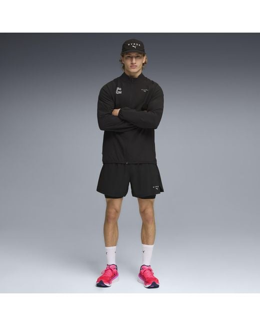 PUMA Black X Hyrox Dryelite Warm-Up Jacket for men