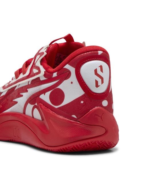 PUMA Red Scoot Zeros Ii Basketballschuhe Schuhe, /Weiß