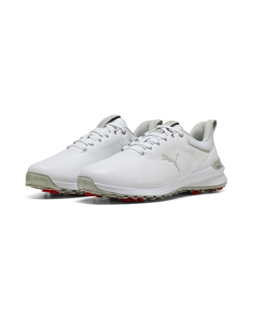 Chaussures De Golf En Cuir Ignite Innovate PUMA pour homme en coloris White