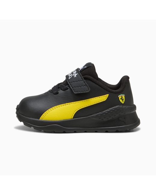 Sneakers Scuderia Ferrari Anzarun Per Bimbi Ai Primi Passi, Giallo/Nero/Altro di PUMA in Black