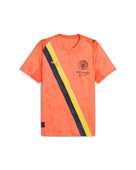 PUMA Kidsuper X Manchester City Authentic Shirt Voor Maat in het Orange voor heren