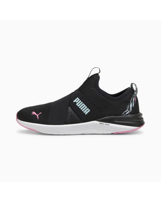 PUMA Black Better Foam Prowl Slip-on-Laufschuhe