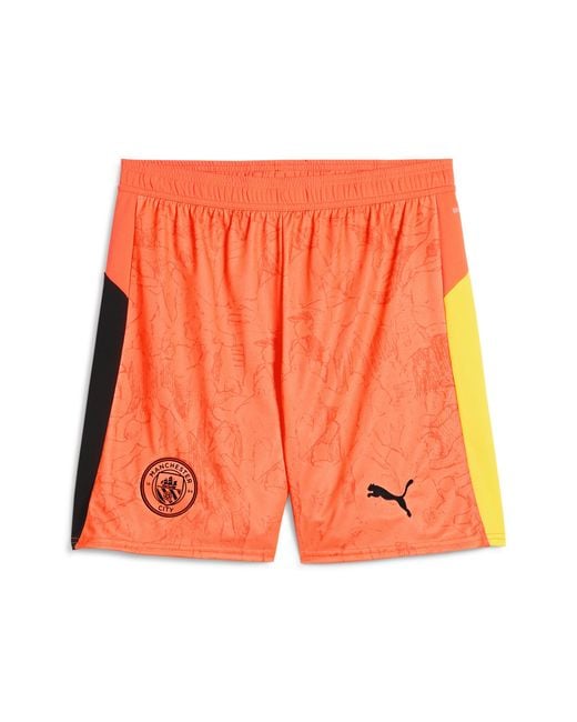 PUMA Kid Super X Manchester City Shorts Herren in Orange für Herren