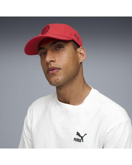 PUMA Red Ac Milan Essentials Cap Accessoires