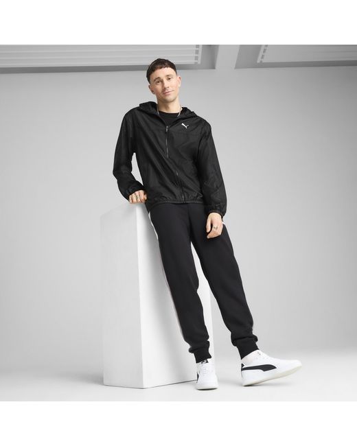 PUMA Black Essentials Regular Windbreaker for men