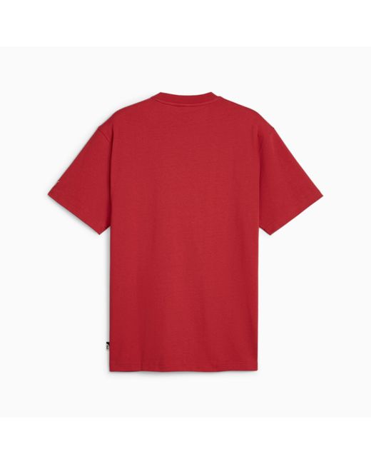 PUMA Basketball Nostalgia T-Shirt in Red für Herren