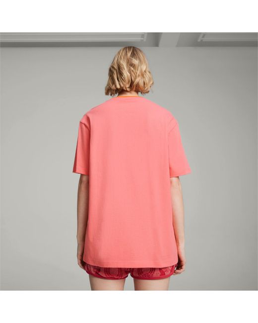 Camiseta Gráfica X Palomo PUMA de color Pink