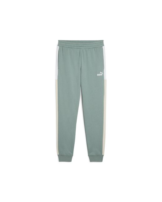 PUMA Green Essentials Block Sweatpants for men