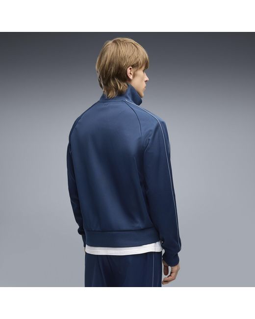 PUMA Blue T7 Track Jacket for men