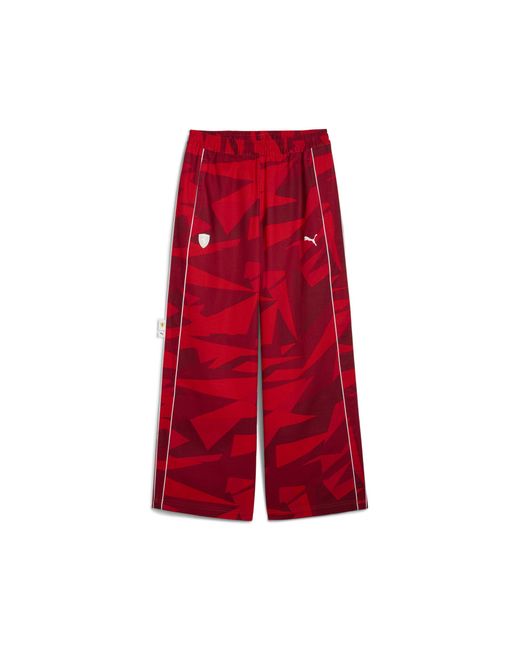 PUMA Red Scuderia Ferrari Hp 20 Years Of T7 Track Pants for men