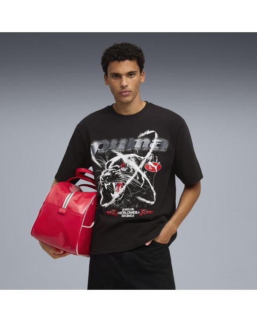 PUMA Brown Tech-X T-Shirt for men