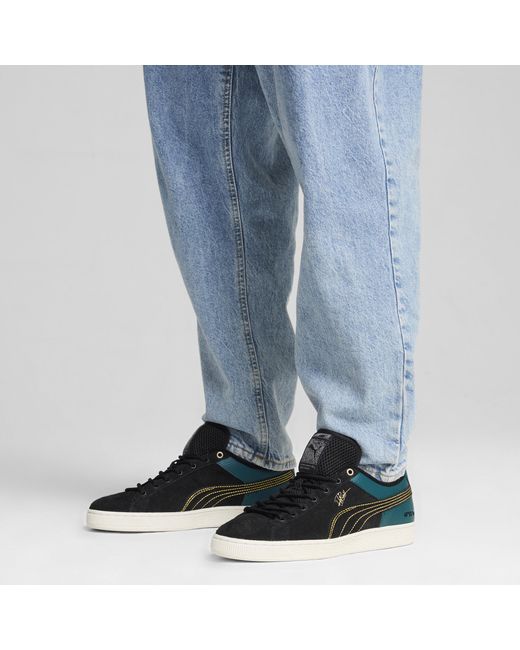 PUMA Black X USAIN BOLT Suede Sneakers Schuhe