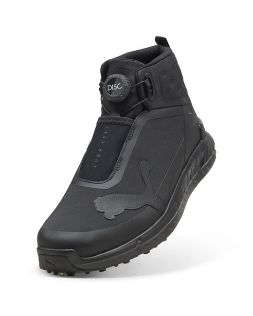 PUMA Black Ignite Elevate Golf Boots for men