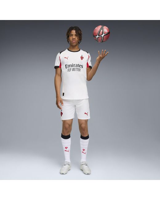 PUMA White Ac Milan 25/26 Shorts for men