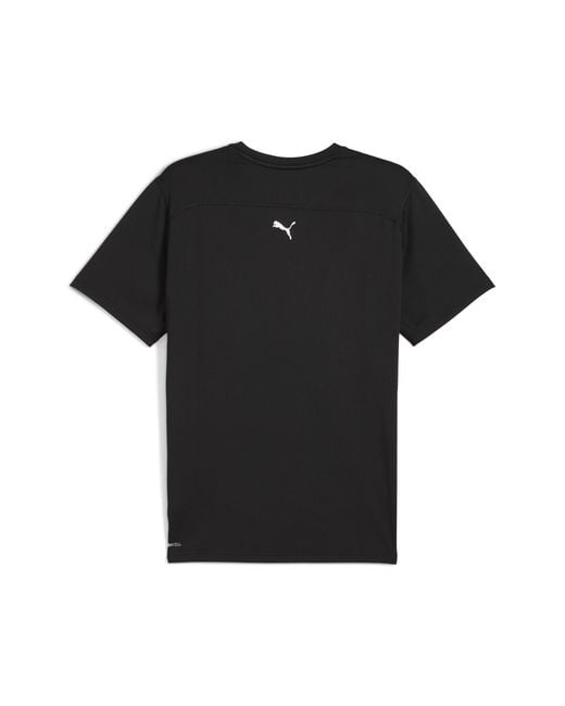 PUMA Run Club Graphic Mesh T-Shirt Herren, Kleidung in Black für Herren