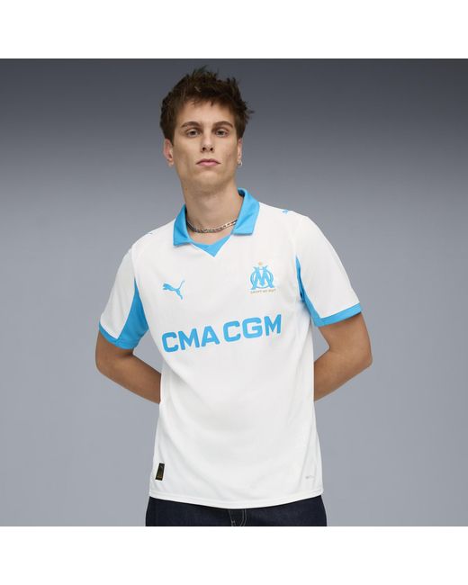 PUMA Blue Olympique De Marseille 25/26 Home Jersey for men