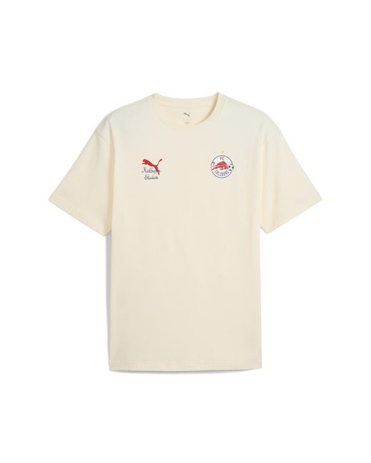 PUMA Kidsuper X Fc Bull Salzburg Graphic T-Shirt Voor Maat in het Natural voor heren