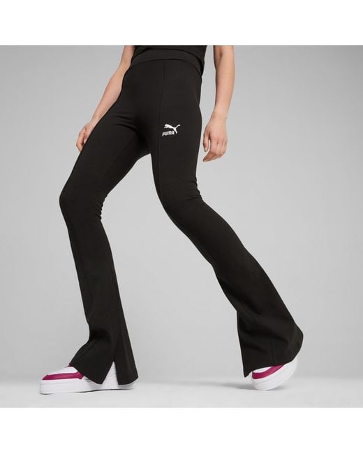 PUMA Black Classics Flared Leggings