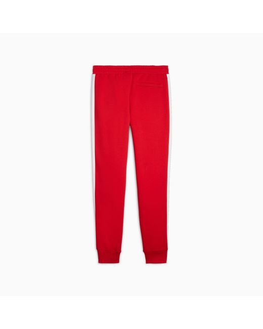 Pantalones de Deporte de La Scuderia Ferrari Race Iconic T7 PUMA de hombre de color Red