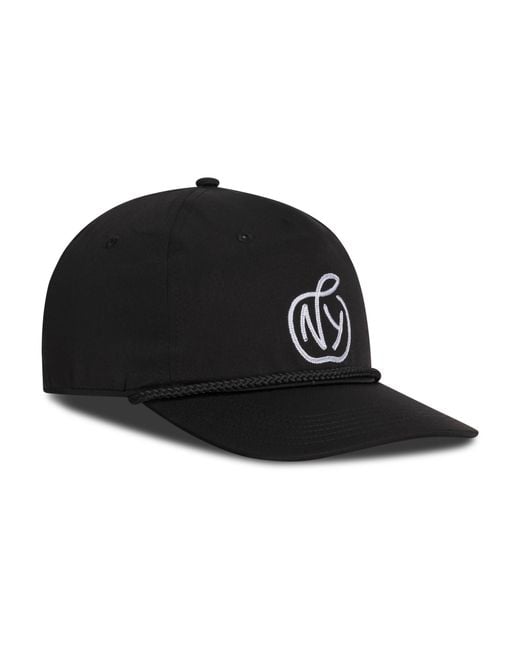 PUMA Black Nyc Flat Brim Hat