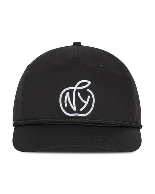PUMA Black Nyc Flat Brim Hat
