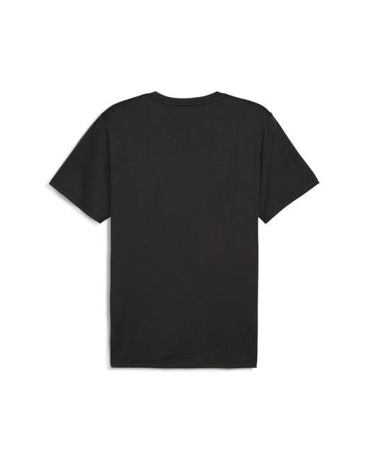 PUMA Tad Essentials Einfarbiges T-Shirt Mit Cat Logo Herren, Kleidung in Black für Herren