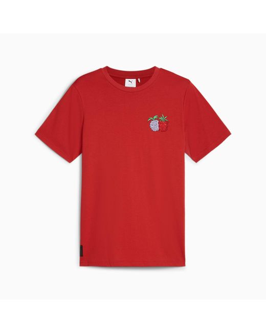 PUMA X ONE PIECE Graphic T-Shirt in Red für Herren